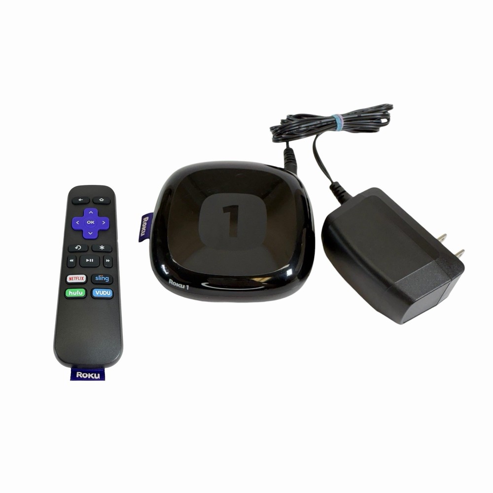 Roku 1 3rd Generation Media Streamer 2710X Unit & Power Cord