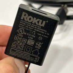 Roku 3920X Premiere 4K HDR Streaming Media Player w/ AC Adapter «No Remote»