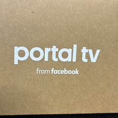 Facebook Portal TV LW94NS Untested Open Box Smart Video Calling Built-in Alexa