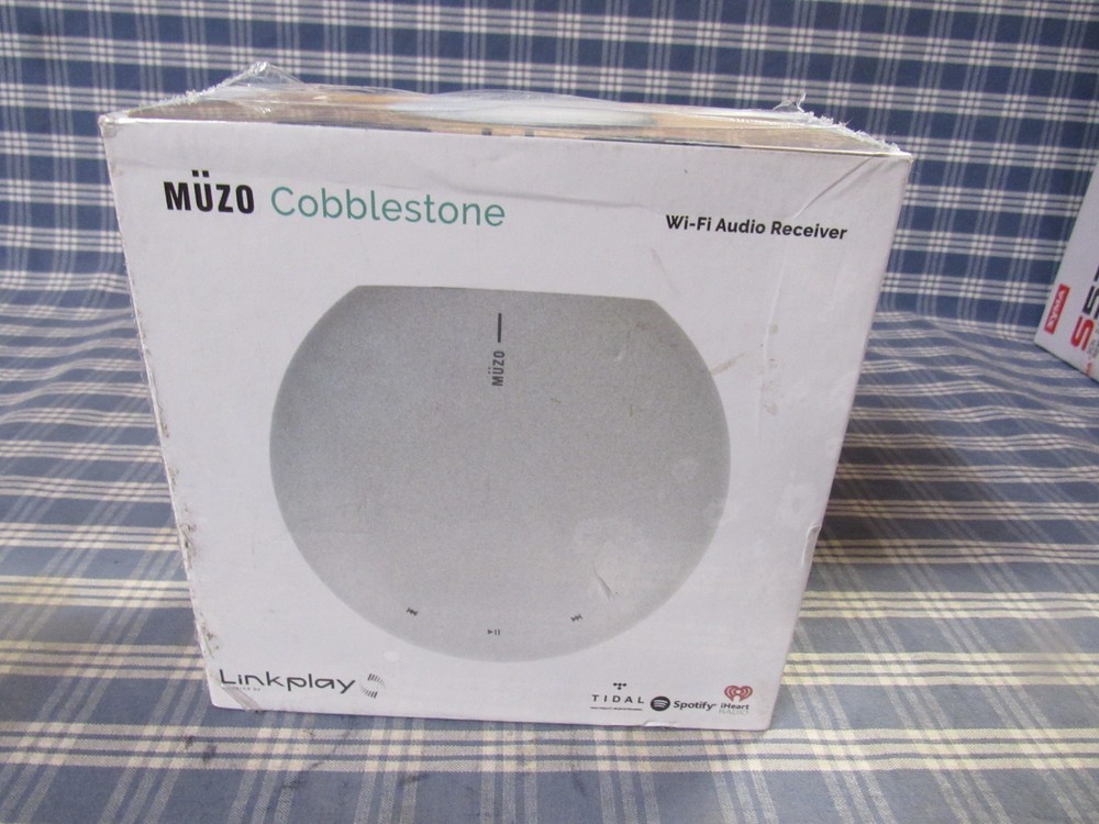 Muzo Cobblestone Wi-Fi Audio Receiver (New Sealed) FAST FREE SHIPPING.