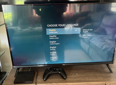 Amazon Fire TV Box + Game Controller & OEM Power Adapter – Clean Reset Working
