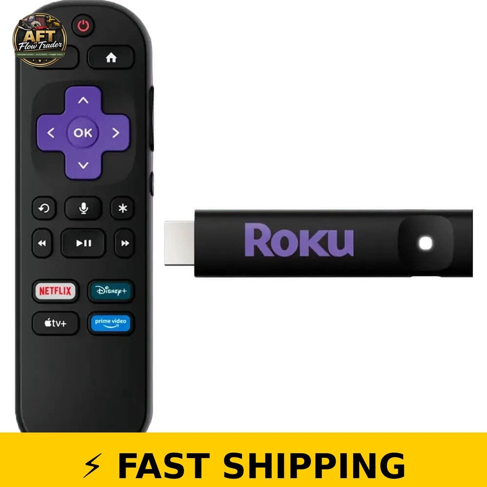 Roku Streaming Stick 2025 – HD Streaming Device with Voice Remote