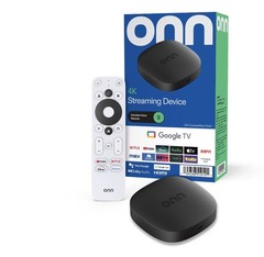 Onn 4K Streaming Device – Google TV – Ultra Fast – 4K 8GB Storage 2GB Ram – NEW!