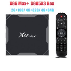 X96 max plus S905X3 Android 9.0 Smart TV Box 4G 32G/64G TV Box WiFi Media player