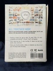 TVFIX Screen Caster 1080p HD Wi-Fi Screen Mirroring HDMI Dongle, White