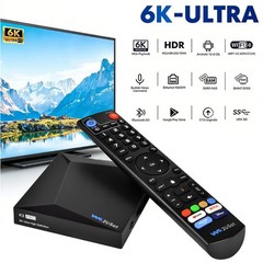 WE2USAT K3 Pro TV Box 6K HDR 4GB+32GB Android 10.0 Live Streaming Built-in WiFi