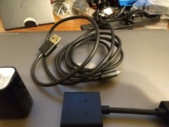 Replacement power supply and cables for 2nd Gen Amazon Fire TV Stick