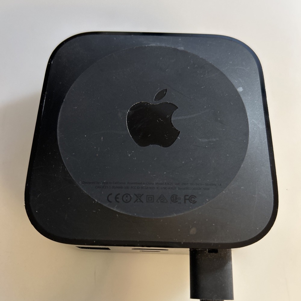 Apple TV a1625 4th Generation with Power Cable Untested lfdc