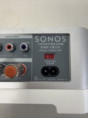 Sonos Connect:Amp White/Gray S2 Digital Media Streamer FOR PARTS/REPAIR