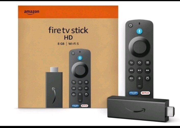 Amazon Fire TV Stick HD Media Streamer, 8GB Wi‑Fi 6 HDMI Alexa Voice Remote