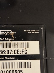 Slingbox SB260-xxx Receiver And Power Cord TESTED WORKS