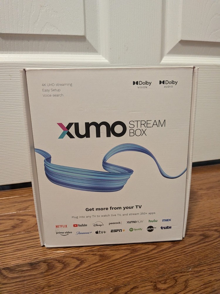 Sealed Xumo Stream Box 4K UHD Streaming Device Version 1.1 New
