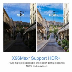 X96 Max+ S905X3 4K HD Android 9 TV Box 4G+32/64G +Optional SlimBOX Firmware