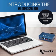 Video to USB 1080P Audio Video Capture & Live Streaming Device – Input HDMI, …