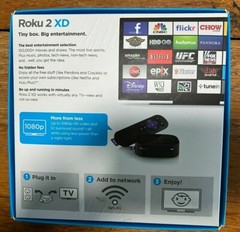 Roku 2XD Media Streamer 3050X Black W/ Remote and AC Adaptor HDMI Cable (B35H)