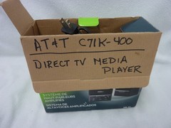 AT&T C71KW-400 DIRECT TV STREAMING MEDIA PLAYER WITH POWER CORD PRE-OWNED
