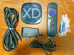 Roku 2XD Media Streamer 3050X Black W/ Remote and AC Adaptor HDMI Cable (B35H)