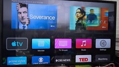 APPLE A1469 TV HD 8GB STREAMING MEDIA PLAYER w/ Power Cord, HDMI, LAN Cable