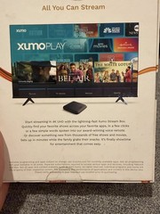 XUMO Stream Box – 4K UHD Streaming with Voice Search Model: SCXI11BEI