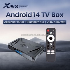 X96Q Pro Plus Android 14.0 Octa-Core ARM Cortex A55 Processor-4GB/64GB