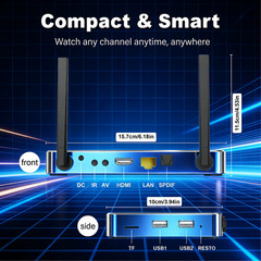 SuperBox S6 Max Android 12 Smart Media Player 4GB RAM 64GB Storage WiFi 6
