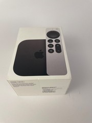 BOX ONLY Apple TV 4K 3rd Gen 64 GB MediaStreamer Black w Literature + Partitions