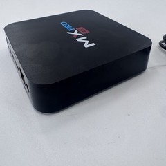 MXQ Pro Android TV Smart Media Streamer Box & Power Adapter