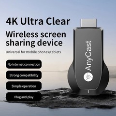 4K WiFi HDMI Anycast Miracast Airplay TV Wireless Display DLNA Dongle Adapter