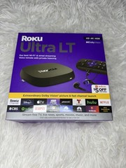 Roku Ultra LT 4K Streaming Media Player 4801RW HDR Dolby Vision Ethernet