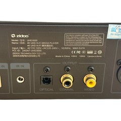 Zidoo UHD3000 4K Hi-Fi Media Player