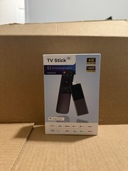 TV Stick 4K 2160p Streaming Dongle, Chromecast Built-in, Google Assistant, Black
