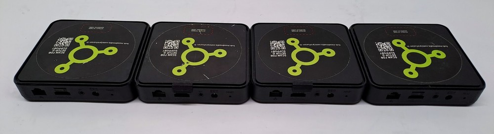 Lot of 4 MOOD MAVPSG1 K140A1 DIGITAL MEDIA PLAYER /no SD Card &any accessories