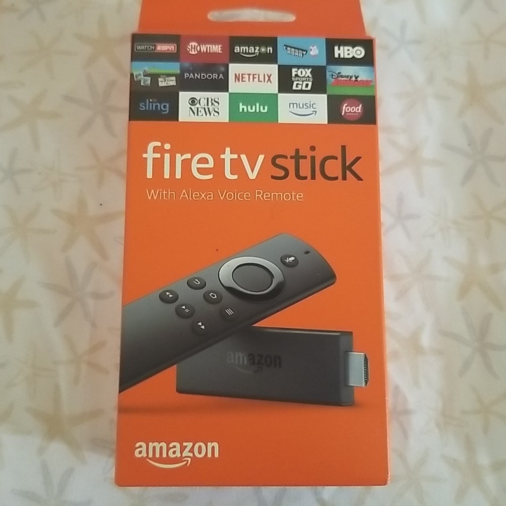 Amazon Fire TV Stick 4K with Alexa Voice Remote [2nd Gen] New Open Box