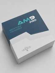 AM9 Pro Android TV Box Media Streaming Player 4K UHD WiFi HDMI Brand New