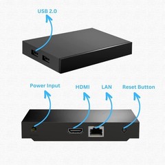 MAG540w3 TV Set-Top Box – 4K HDR TV Streaming Device with Amlogic S905Y4 -NEW