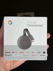 Google Chromecast 3rd Gen 1080p HDMI WiFi Streaming Media Player Japanese Box