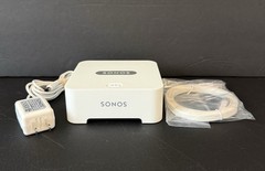 Sonos BRIDGE Wireless Hi-Fi System w/ Power Cable+ Ethernet cable