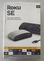 Roku SE 3930SE HD Streaming Media Player Google Assistant HDMI Wi-Fi Remote
