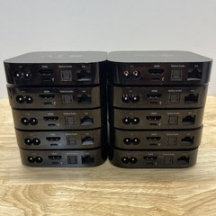 Lot of 10 – Apple TV A1427 Units Only No Cables No Remotes – All Power On