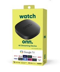 ONN Streaming Box 4K Streaming Wi-Fi Android TV UHD Google TV Device