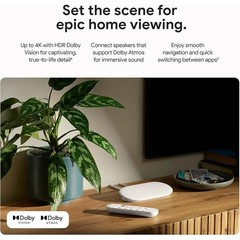 4K TV Streamer HDMI W/ Voice Remote Dolby Vision HDR Smart Home Control New