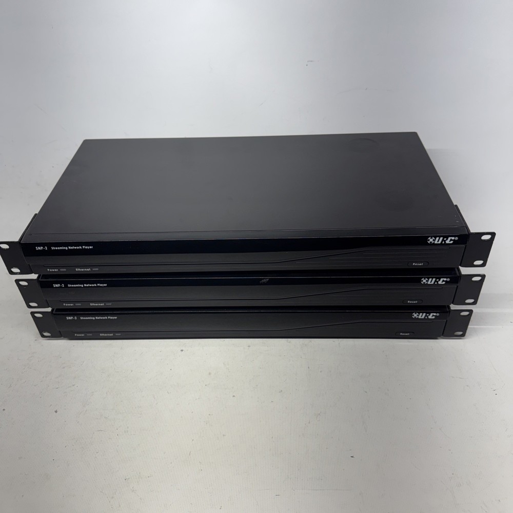 Lot 3 (URC) Total Control SNP-2 Streaming Network Player Untested