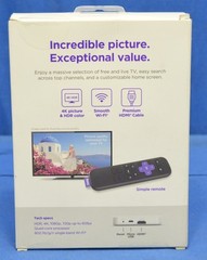 Roku Premiere 4K/HDR Streaming Media Player with HDMI Cable & Remote