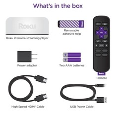 Newest Roku Premiere 3920R HD / 4K / HDR Streaming Media Player, Latest Version.