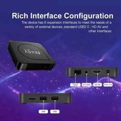 Hot XS97 K3 Android 10.0 Smart TV Box H313 Quad Cor us plug