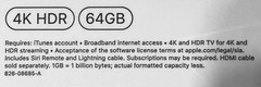 APPLE TV 4K 64GB BOX + ACCESSORIES ONLY PACKAGING + CABLE – NO DEVICE FREE SHIP!