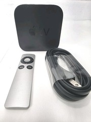 Apple TV Model A1469 Part # MD199LL/A Black & Remote