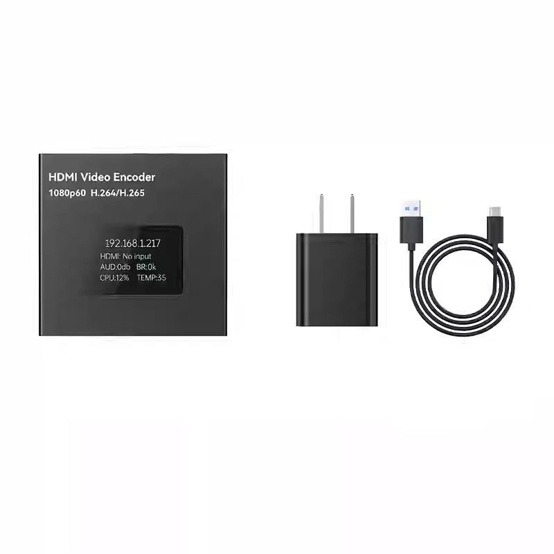 MiniENC1 HDMI Encoder Streaming HD 1080P60 H.264/H.265 Video Encoder Acquisition