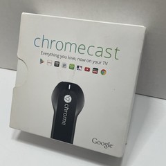 Google Chromecast Streaming Device 1st Generation W/Accessories In Original Box