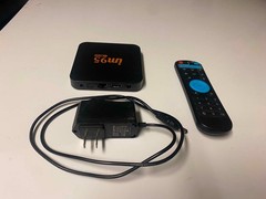 AML im95 4K UHD 8GB Storage H.265 Android TV Media Streamer WiFi Box